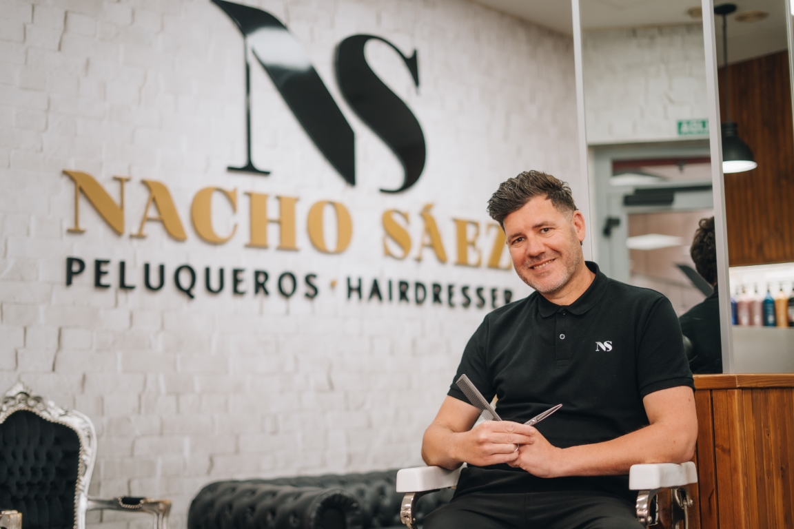 Nacho Sáez en su elemento